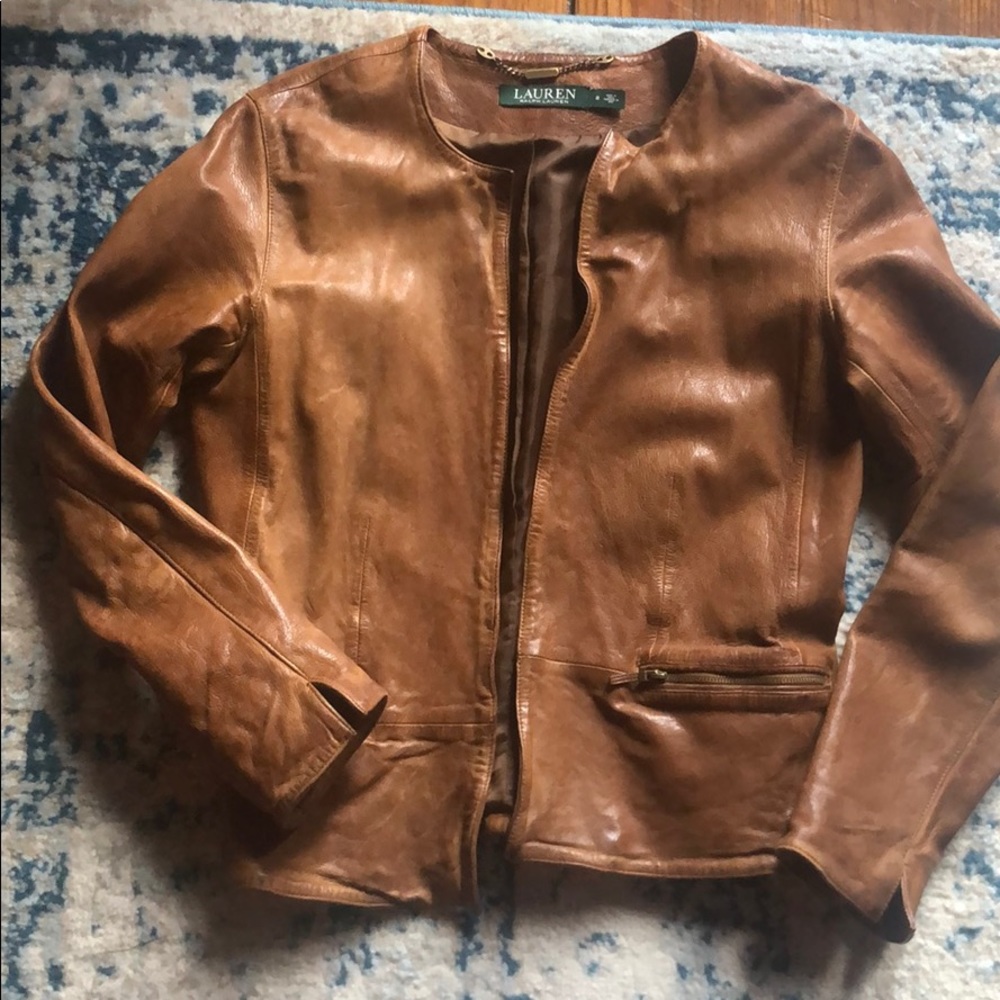 Ralph Lauren Leather coat